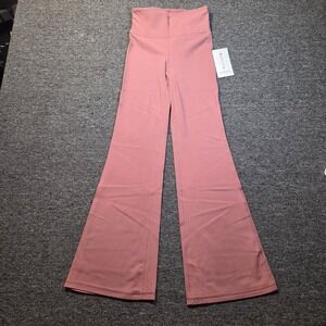 Athleta Elation Flare Pant Womens XS Pink High Waist Yoga Athleisure NWT